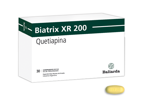 Biatrix XR_200_20.png Biatrix XR Quetiapina Quetiapina psicosis trastorno bipolar antipiscótico Biatrix XR Esquizofrenia depresión bipolar
